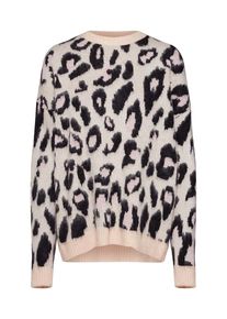 New Look, Damen Pullover, Rosa / Schwarz