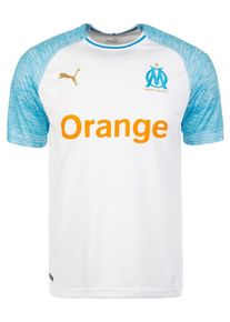 Puma, Herren Trikot 'Olympique Marseille', Aqua / Weiß