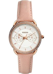 Fossil, Damen Multifunktionsuhr 'TAILOR, ES4393', Rosegold / Altrosa / Wei&szlig;