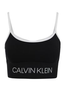 Calvin Klein Performance, Damen Sport-BH 'LOW SUPPORT SPORT BRA', Schwarz / Weiß