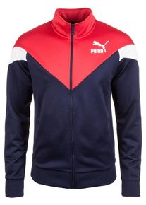 Puma, Herren Jacke 'MCS Track', Navy / Rot / Weiß