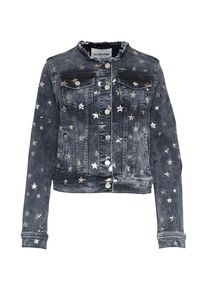 Rich & Royal Rich & Royal, Damen Jeansjacke, Grey Denim / Silber