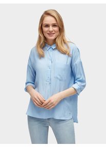 Tom Tailor Denim, Damen Bluse, Hellblau