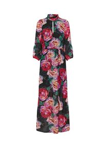 Y.A.S, Damen Kleid 'MELLOW', Rosa / Schwarz