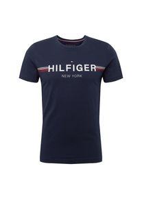Tommy Hilfiger, Herren Shirt 'Corp Flag', Dunkelblau
