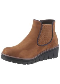 Rieker, Damen Chelseaboots, Cognac