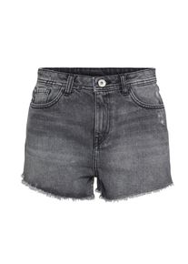 Review, Damen Hot Pants, Grey Denim