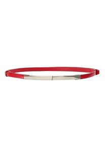 Apart, Damen Gürtel, Cranberry / Silber
