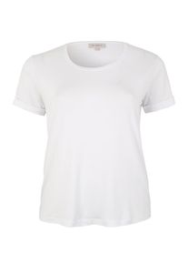 Only Carmakoma, Damen Shirt 'CARMA', Wei&szlig;