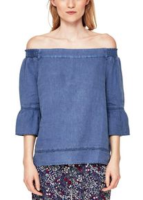 s.Oliver RED LABEL, Damen Bluse, Royalblau