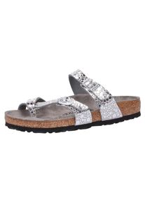 Birkenstock, Damen Zehensteg 'Mayari', Silber