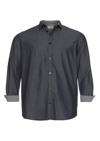 Tom Tailor Denim, Herren Hemd, Dunkelgrau