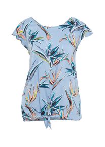 Tom Tailor Denim, Damen Top, Hellblau / Mischfarben