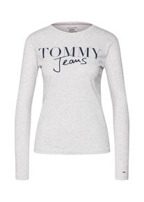 Tommy Jeans, Damen Langarmshirt, Hellgrau