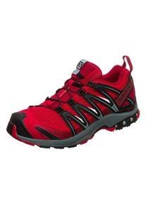 Salomon, Herren Trail Laufschuh 'XA Pro 3D', Grau / Rot / Schwarz