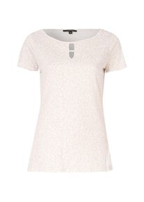 comma, Damen T-Shirt, Beige