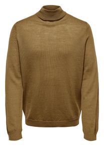 Only & Sons Only & Sons, Herren Strickpullover, Braun