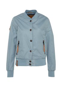 Naketano, Damen Jacke 'Frei & Gefährlich', Rauchblau / Rostbraun