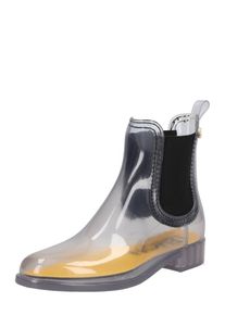 LEMON JELLY, Damen Stiefel 'TESS', Gelb / Schwarz / Transparent