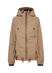 Naketano, Damen Übergangsjacke 'Jugo Booooossss', Sand / Rostbraun / Braunmeliert