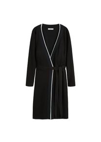 Mango, Damen Kleid 'Cintia', Schwarz / Weiß