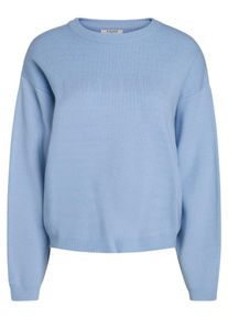 Pieces, Damen Pullover, Hellblau