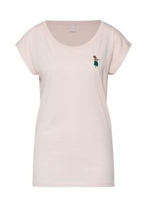 Iriedaily, Damen Shirt 'Hula Girl Tee', Puder