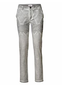 Heine, Damen Röhrenjeans, Grau