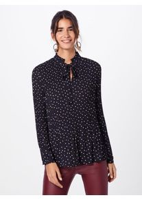 s.Oliver BLACK LABEL, Damen Bluse, Schwarz / Weiß