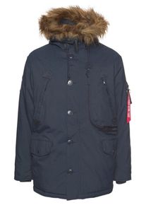 Alpha Industries, Herren Parka 'POLAR JACKET', Nachtblau