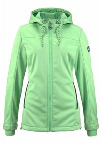 Polarino, Damen Softshelljacke, Gr&uuml;n
