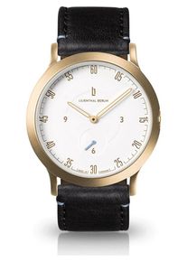 Lilienthal Berlin, Herren Uhr 'L01-202-B004B', Bronze / Schwarz / Wei&szlig;