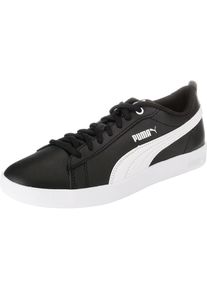 Puma, Damen Sneaker 'SMASH V2 L', Schwarz / Weiß