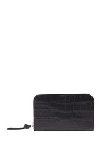 ROYAL REPUBLIQ, Damen Geldbörse 'Galax Croco wallet Miniature', Schwarz