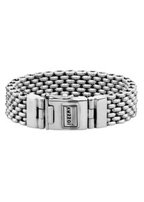 Kuzzoi, Herren Armband 'Basic', Silber