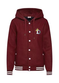 Iriedaily, Damen Sweatjacke 'ID Member Jacket', Bordeaux
