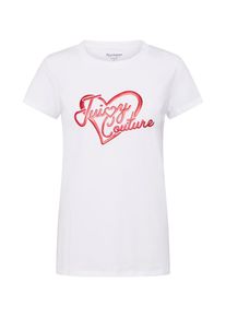 Juicy Couture Black Label, Damen Shirt 'Juicy Heart', Wei&szlig;