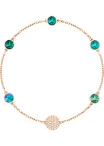 Swarovski, Damen Armband '5451093', Rosegold / Smaragd / Transparent