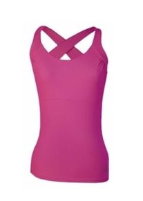 Curare Yogawear, Damen Top - 'Himbeere', Himbeer