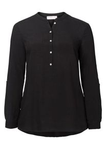 sheego Casual, Damen Tunika, Schwarz