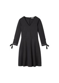 Sandwich, Damen Kleid, Schwarz / Weiß