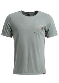Khujo, Herren T-Shirt 'SONDO', Rauchblau