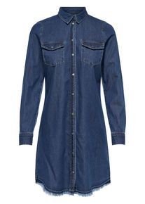 Only, Damen Jeanskleid, Blue Denim
