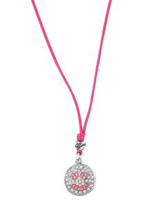 Guess, Damen Halskette, Pink / Silber