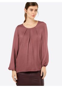PLEASE, Damen Langarm-Top, Pastellrot