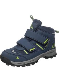 Kappa, Winterstiefel 'Action Tex K', Blau / Neongelb