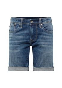 Pepe Jeans, Herren Jeans 'HATCH SHORT', Blue Denim