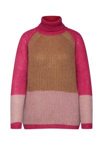 Levete Room, Damen Pullover 'LR-DARYLIN 1', Beige / Pink / Rosa