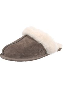 UGG Australia UGG, Damen Hausschuhe 'Scuffette II', Mokka / Wollweiß