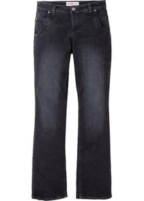 sheego Denim, Damen Denim Stretch-Jeans, Schwarz